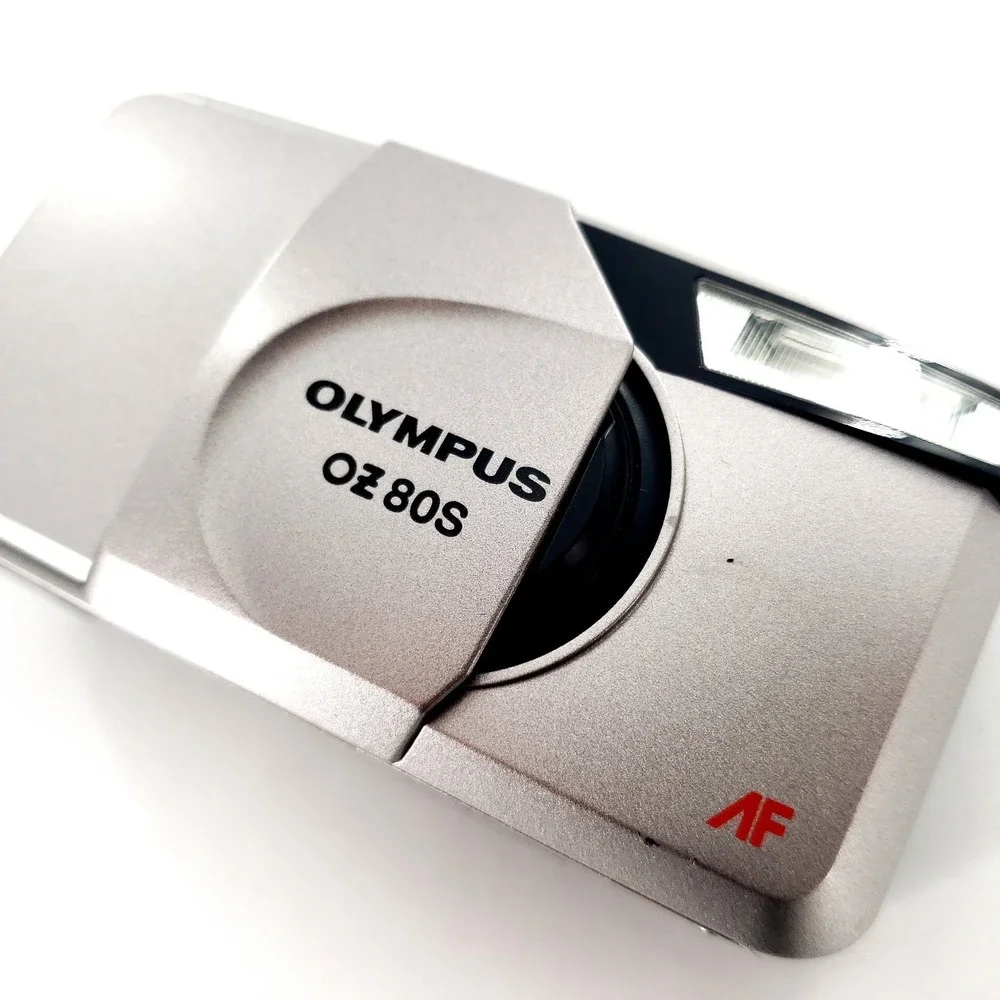 Olympus OZ 80S Panorama 35mm Point & Shoot Film Camera w/ RC-200 Film Tested